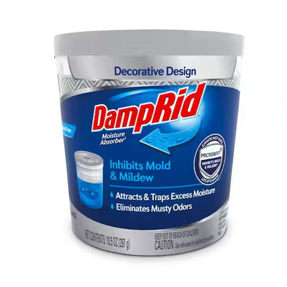 DampRid 10.5 oz. Fragrance Free Refillable Moisture Absorber - Decorative Design