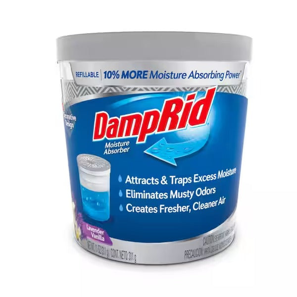 DampRid Lavender Vanilla Moisture Absorber Refill - 11 oz Decorative Design