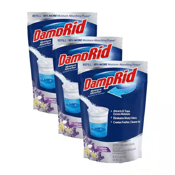 DampRid Lavender Vanilla Moisture Absorber - 44 oz. (3-Pack)