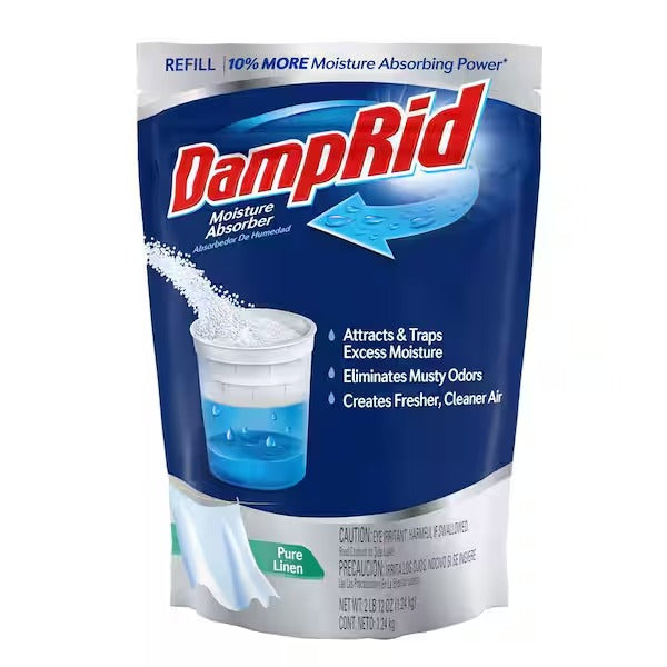 DampRid Pure Linen Scent Moisture Absorber - 44 oz. (3-Pack) - 2
