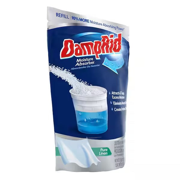 DampRid Pure Linen Scent Moisture Absorber - 44 oz. (3-Pack) - 4