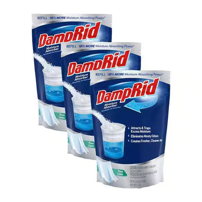 DampRid Pure Linen Scent Moisture Absorber - 44 oz. (3-Pack)