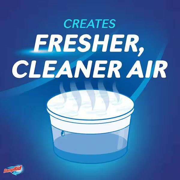 DampRid Hi-Capacity Moisture Absorber Bucket (4 lb. 15.5 oz.) – Fresh Scent - 3