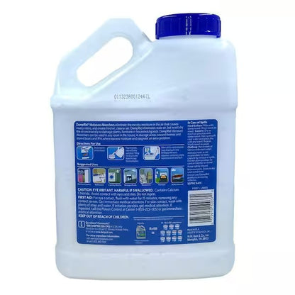 DampRid 7.5 lbs. Fragrance Free Super Refill Moisture Absorber (3-Pack Case) – 360 oz. Total - 3
