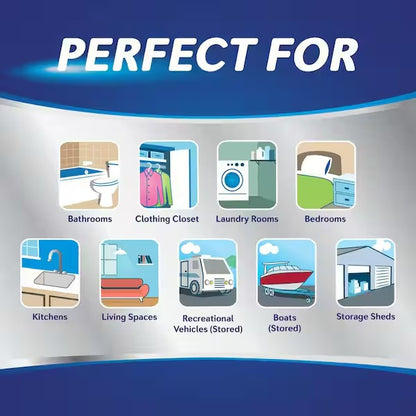 DampRid 360° Drop-In Tab Refills - Fragrance-Free (High-Speed 2-Pack) - 5