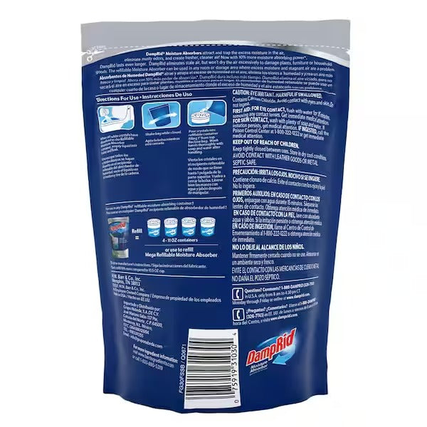 DampRid Fresh Scent Refillable Moisture Absorber - 44 oz. (3-Pack) - 6