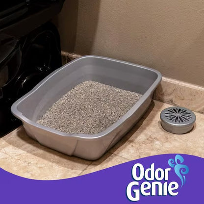 Odor Genie Charcoal- 8 oz Enhanced Odor Neutralizer Lavender Vanilla Fragrance - 4