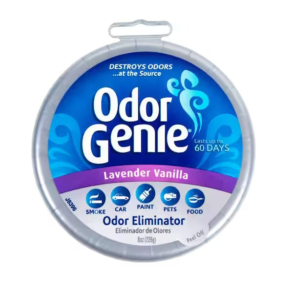 Odor Genie Charcoal- 8 oz Enhanced Odor Neutralizer Lavender Vanilla Fragrance