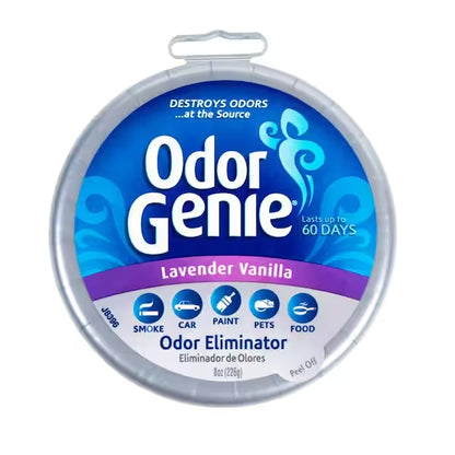 Odor Genie Charcoal- 8 oz Enhanced Odor Neutralizer Lavender Vanilla Fragrance