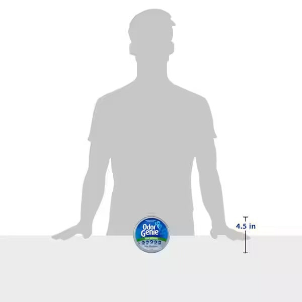 Odor Genie: Charcoal-Enhanced Odor Destroyer - 8 oz. Clean Meadows - 9