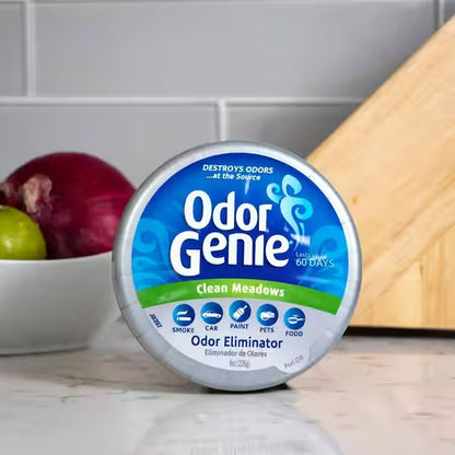 Odor Genie: Charcoal-Enhanced Odor Destroyer - 8 oz. Clean Meadows - 2