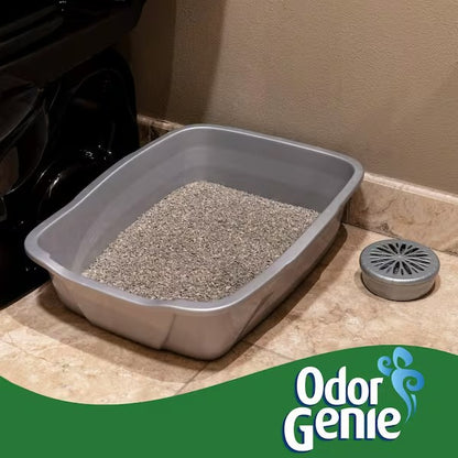 Odor Genie: Charcoal-Enhanced Odor Destroyer - 8 oz. Clean Meadows - 8